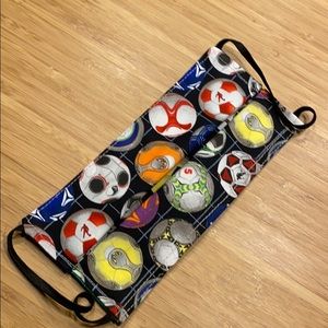 Soccer ball face masks